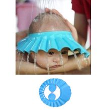 Child Shower Eye Ear Protector Head Cover Adjustable Kids Shampoo Bath Shower Cap Hat Wash Hair Shield Washing Hair Cap